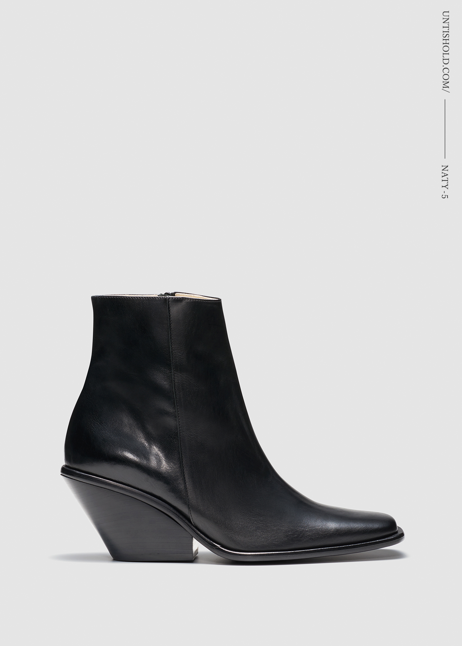 Naty -5 Leather / Black | UNTISHOLD